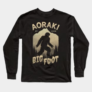 Aoraki Mt. Cook Bigfoot Long Sleeve T-Shirt